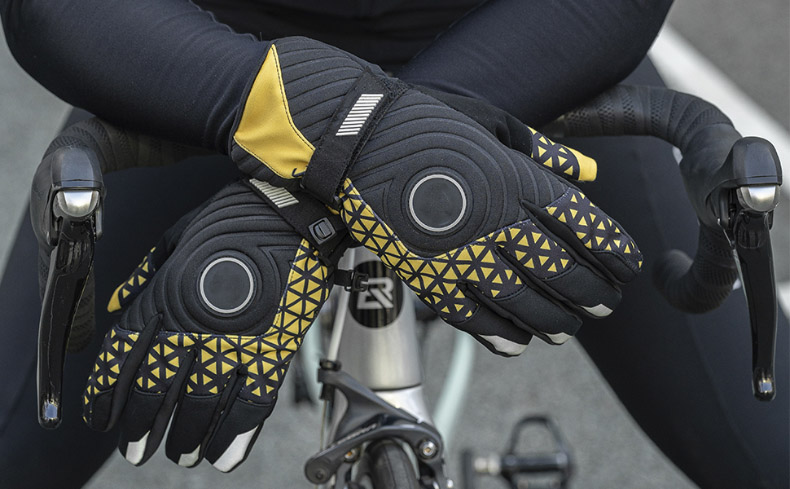 Winter Thermal Men's Cycling Gloves Touch Screen Anti-Slip Warm Gloves - Glove - 3
