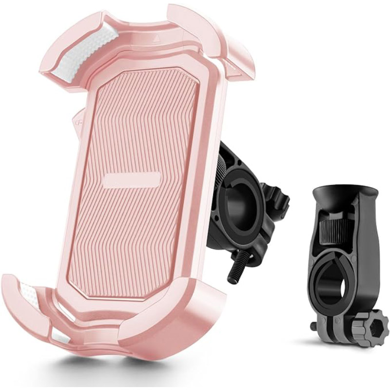 Adjustable Phone Mount for Bike Shockproof with Security Lock