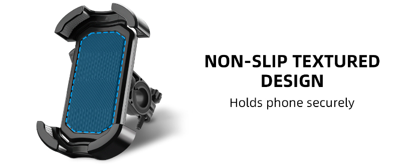 Adjustable Phone Mount for Bike Shockproof with Security Lock - Phone Holder - 3