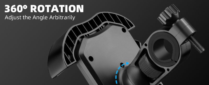 Adjustable Phone Mount for Bike Shockproof with Security Lock - Phone Holder - 5