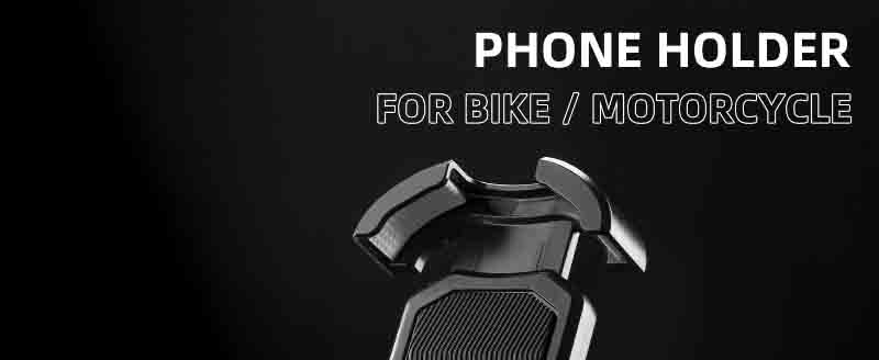 Adjustable Phone Mount for Bike Shockproof with Security Lock - Phone Holder - 1
