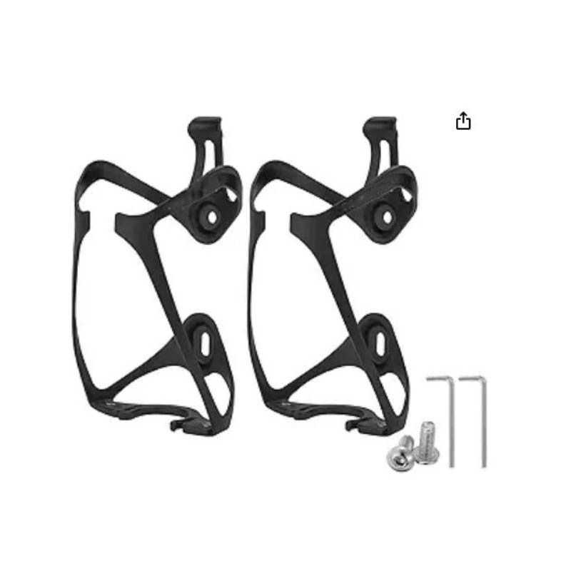 Portabottiglie in alluminio da 2 pezzi per bici leggero