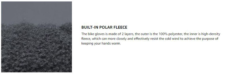 Winter Cycling Gloves Full Finger Touch Screen Bike Gloves - Glove - 2