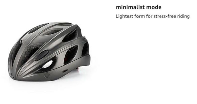 Adult Cycling Helmet with Removable Goggles Adjustable Size - Cycling Helmet - 2