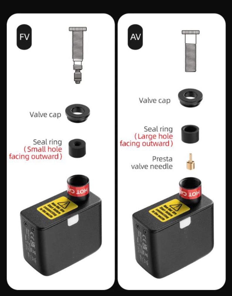 Air Pump kanggo Bikes