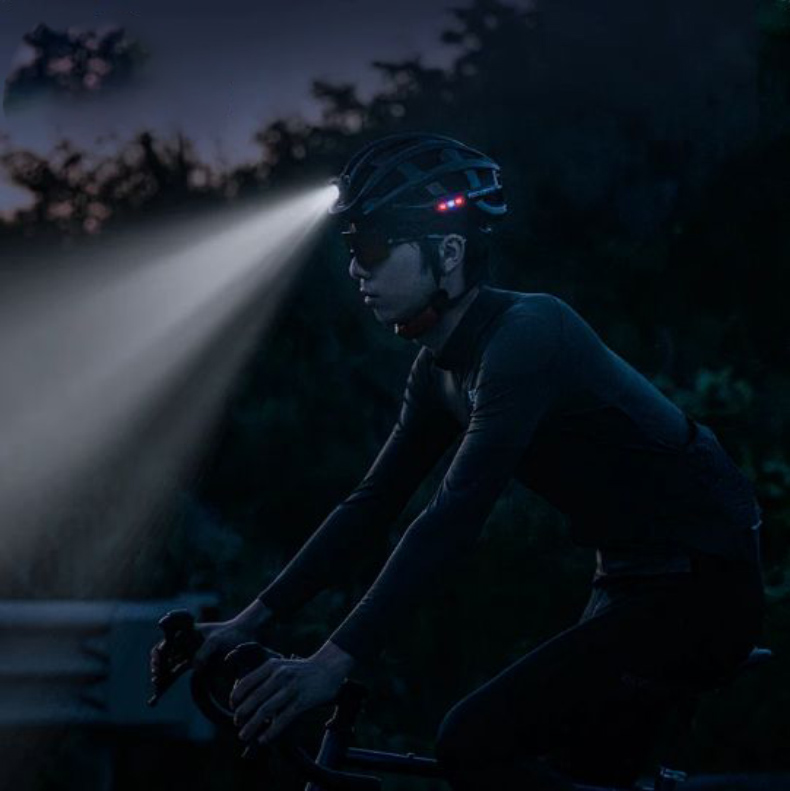 Fahrrad-Lichthelm