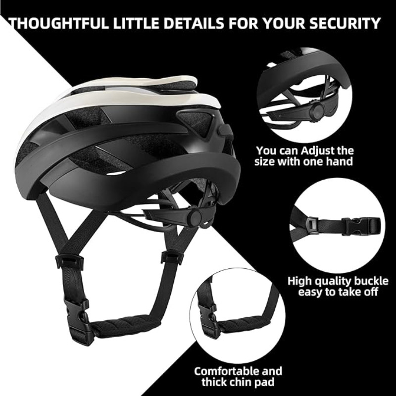 Lightweight Bike Helmet Adult Comfortable Cycling Helmets Adjustable - Cycling Helmet - 2