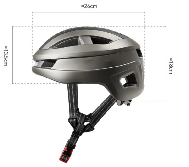 Bike Helmet Magnetic Suction Shell Helmets Safe Breathable - Cycling Helmet - 1