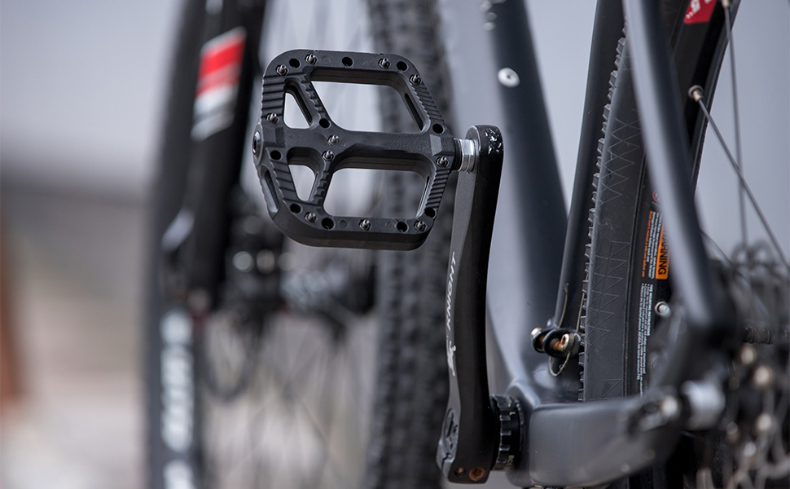 Bike Pedals Nylon Composite Bearing with Wide Flat Platform - Pedal - 3