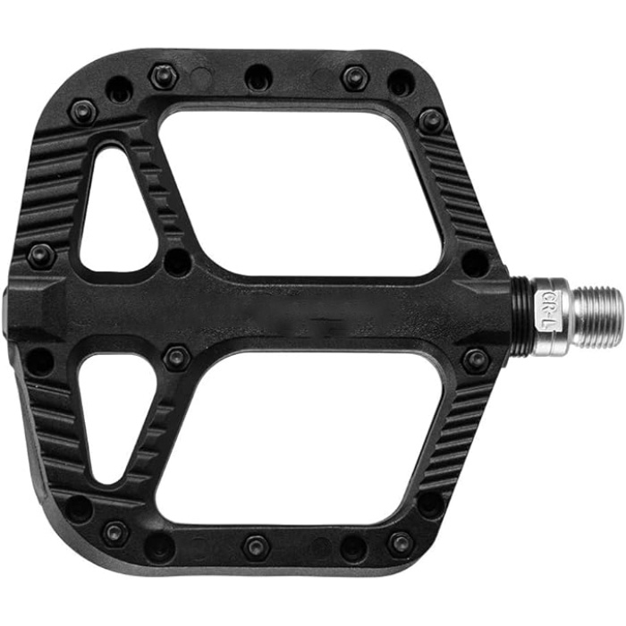 Bike Pedals Nylon Composite Bearing with Wide Flat Platform