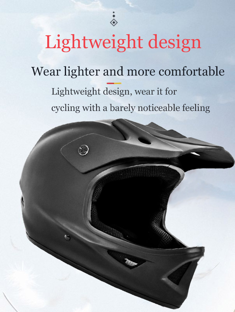 Cycling Helmet Full Face Ultralight Head Protection Accessories - Cycling Helmet - 2