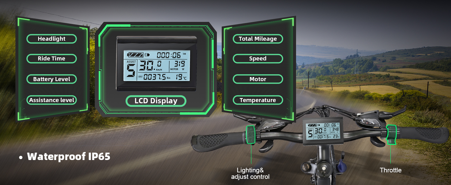 Electric Mountain Bike 30km/h Classic 26