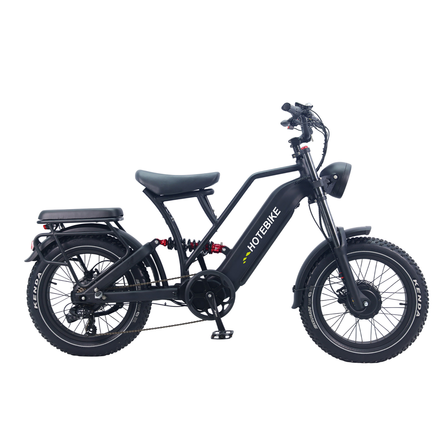 750W Fat Tire Electric Bike Disc Brakes for Commuting Off-Road Family Trips