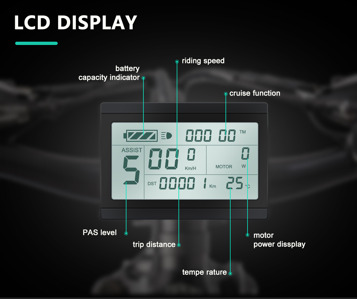 hidden battery mid drive bicycles max A5AH26MD