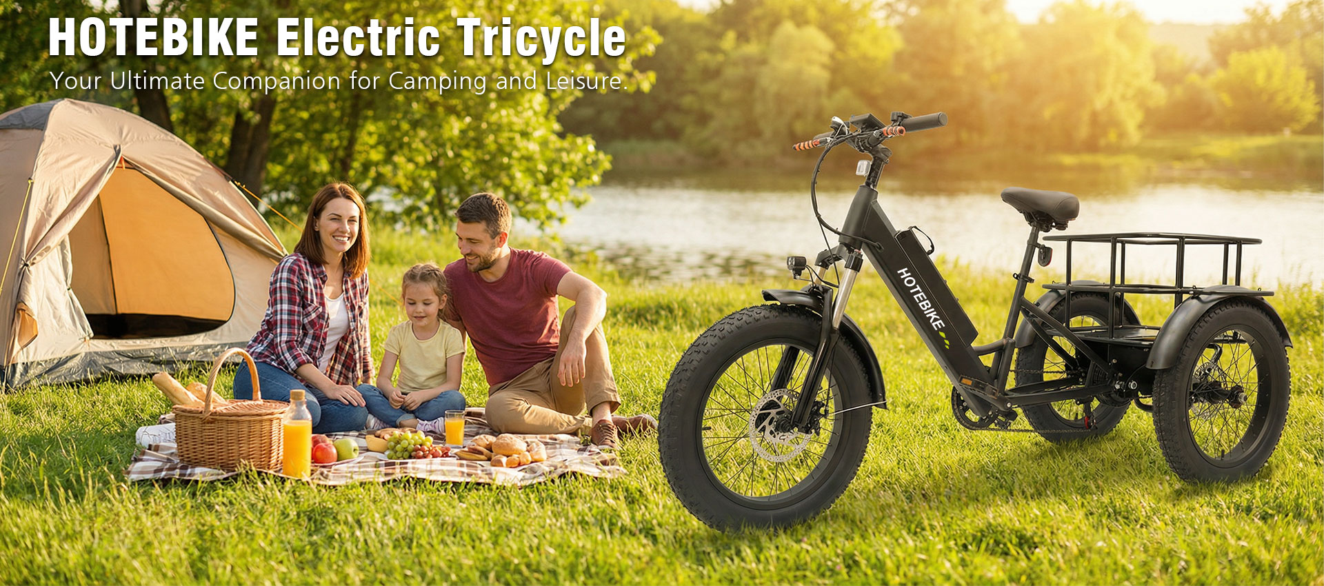 3 Wheels Electric Bike